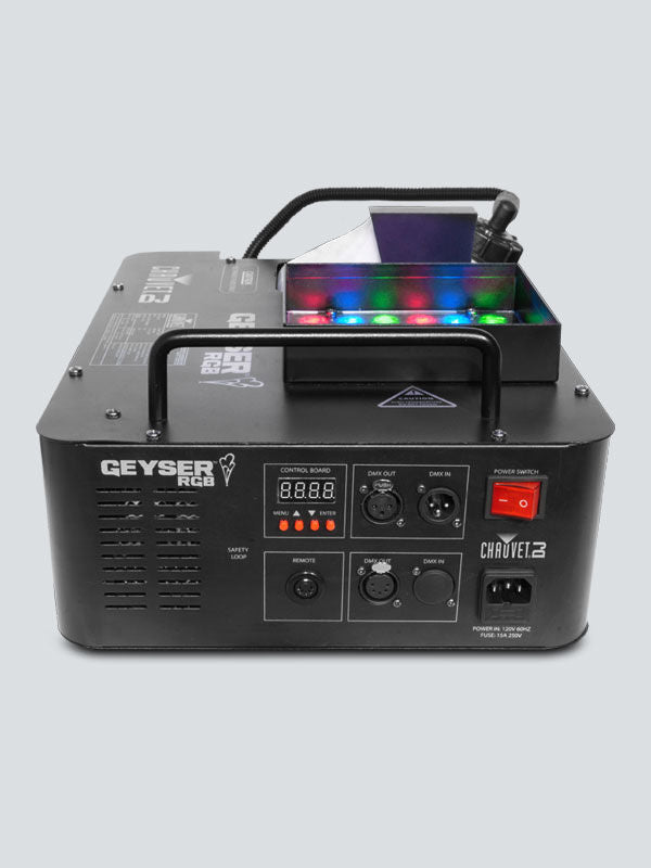 Chauvet Geyser RGB Fog Machine - D
