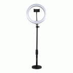 GATOR GFW-RINGLIGHTDSKTP RING LIGHT PHONE HOLDER ROUND STAND