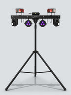 Chauvet Gig Bar Move 5-In-1 LED Effect Light - Moving Heads, Derbys, Pars, Laser, & Strob