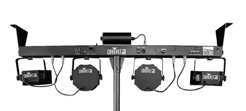 Chauvet Gig Bar 2 All-In-One DJ Lighting Effects Pack with DMX Bar