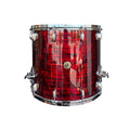Gretsch Broadkaster 16 x 16 Inch Floor Tom Chrome Hardware in Ruby Red Nitron