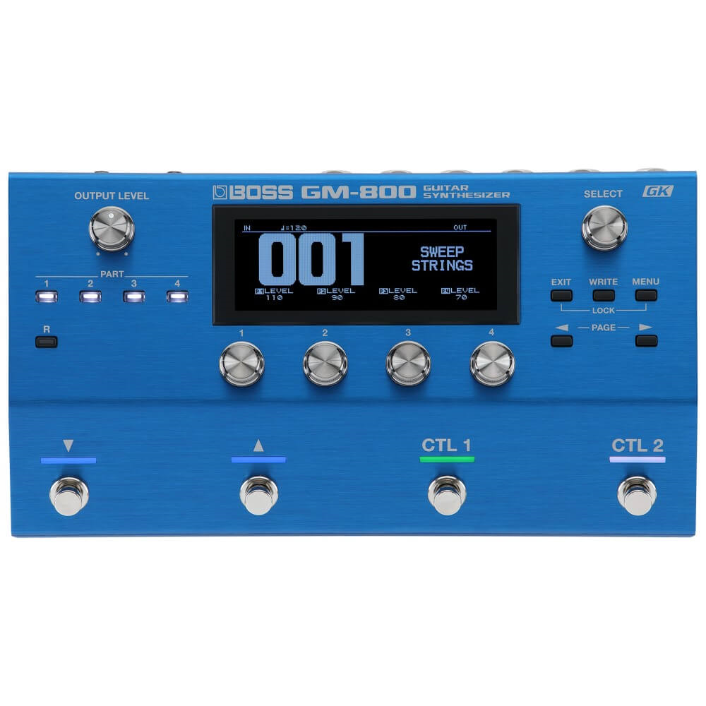 BOSS GM-800 Guitar Synthesizer Effect Pedal