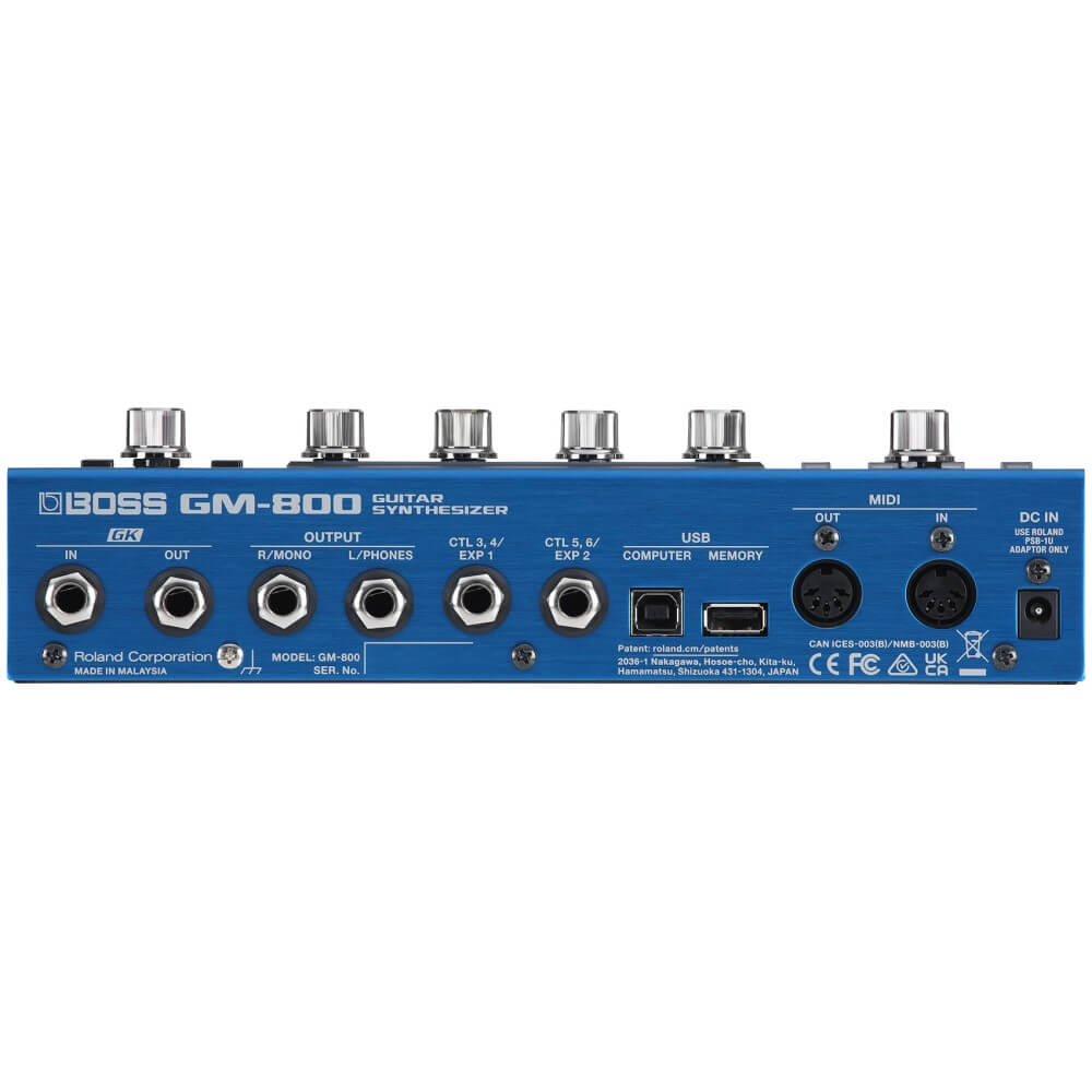 BOSS GM-800 Guitar Synthesizer Effect Pedal