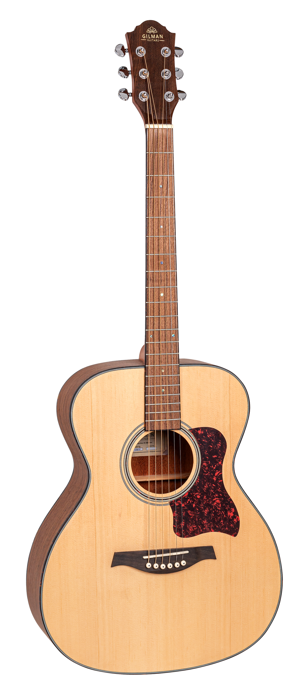Gilman GOM10 Orchestra Acoustic Guitar in Natural Satin