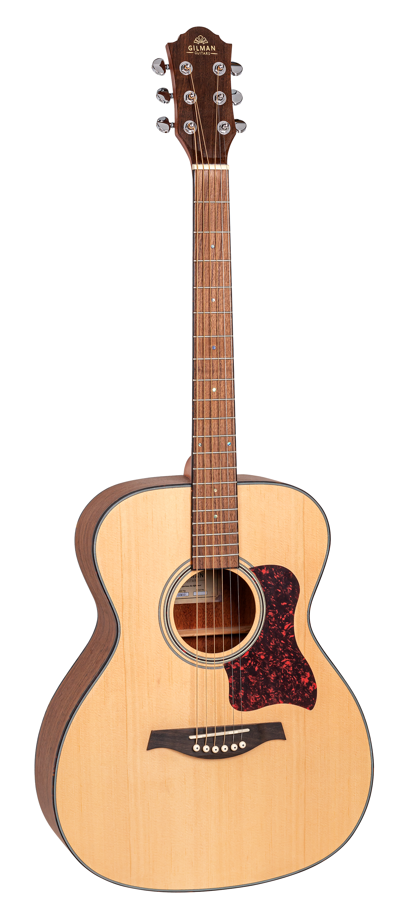 Gilman GOM10 Orchestra Acoustic Guitar in Natural Satin
