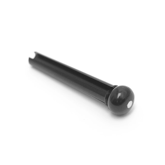 AMS GP310B Plastic Bridge Pin - Black with White Dot (Single)