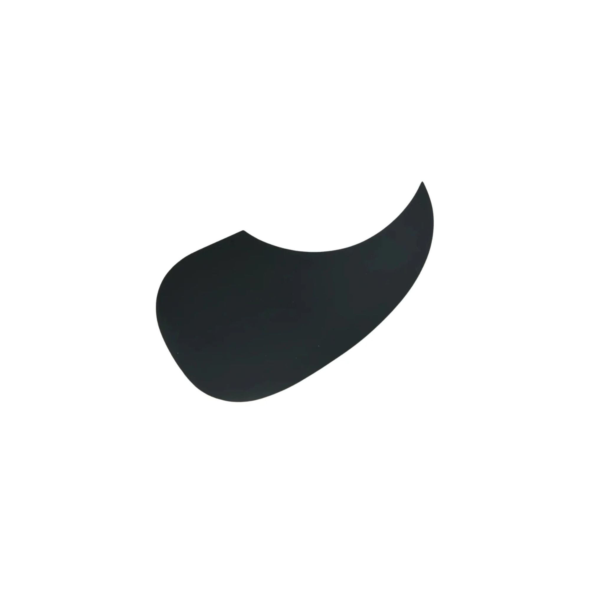 AMS TEARDROP PLASTIC SCRATCHPLATE BK