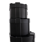 GATOR GPROCKPACK rock pack drum case with padded exterior and sturdy straps for secure transport of drum equipment.