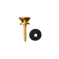 Dr. Parts GPK56G End Pin with Felt & Screw - Gold