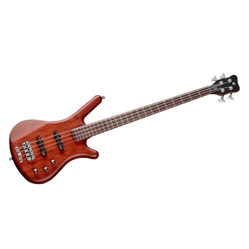 Warwick Teambuilt Pro Series Corvette Bubinga 4-String Bass Guitar in Natural Transparent Satin