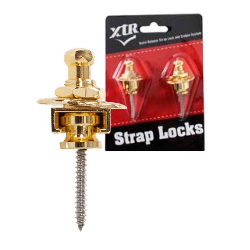 XTR GPX01G Straplock Set - Gold