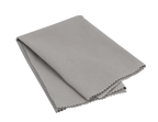 XTR grey micro-fibre polishing cloth for guitars, 30cm x 30cm, soft and lint-free cleaning accessory for guitar maintenance.