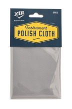 Gray XTR Micro-fibre Polishing Cloth for guitars, 30cm x 30cm, soft and effective cleaning accessory for guitar maintenance.