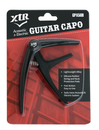 XTR GPX50B Trigger Style Electric and Acoustic Guitar Capo in Black