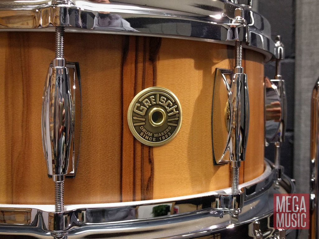 Gretsch USA Custom Exotic 5-Piece Drum Kit in Red Gum 1 of 25