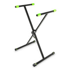 Gravity GKSX1 Single Braced X-Frame Keyboard Stand with VariFoot