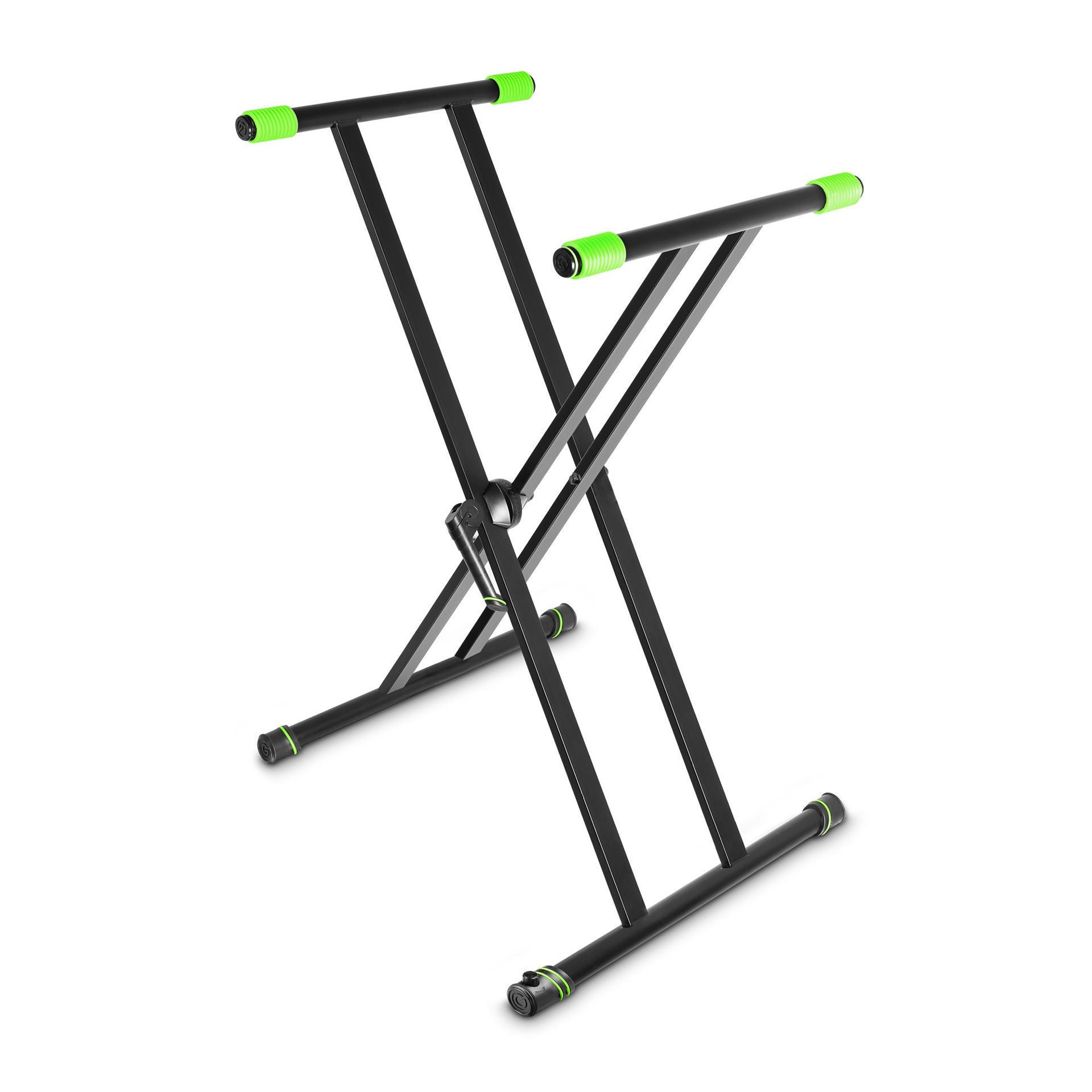 Gravity GKSX2 Double Braced X-Frame Keyboard Stand with VariFoot