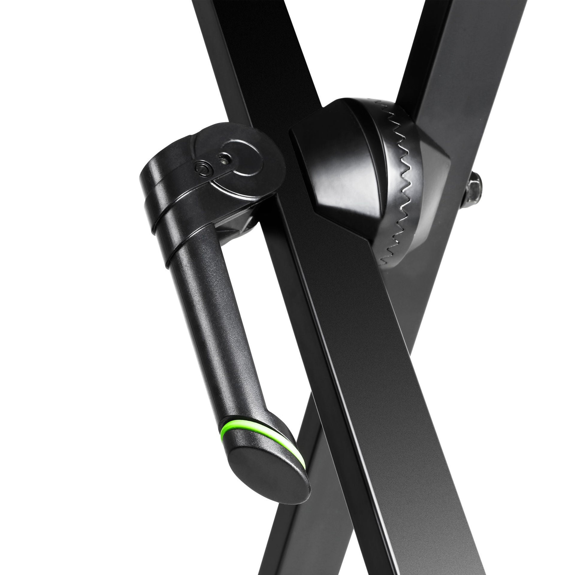 Gravity GKSX2 Double Braced X-Frame Keyboard Stand with VariFoot