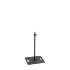 Gravity GLS331B lighting stand with base plate, featuring single point mounting for professional studio or stage lighting setups.