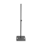 Gravity GLS431B lighting stand with base plate, featuring three-point mounting for studio or stage lighting setups.