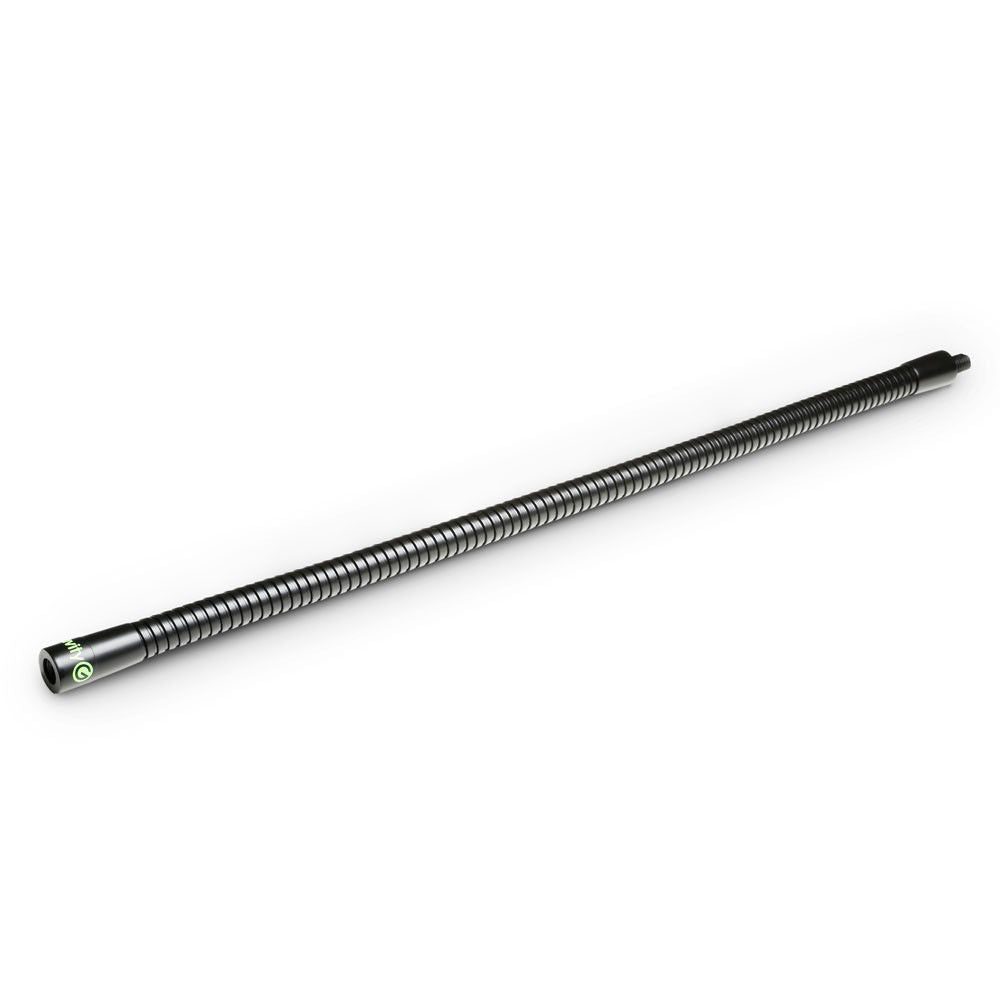 Gravity GMAGOOSEL large 460mm microphone gooseneck stand with flexible bend for professional audio equipment.