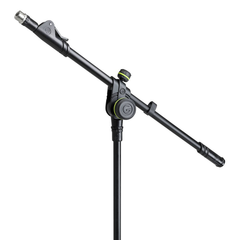 Gravity GMS2322B Round Base Microphone Stand with Telescopic Boom