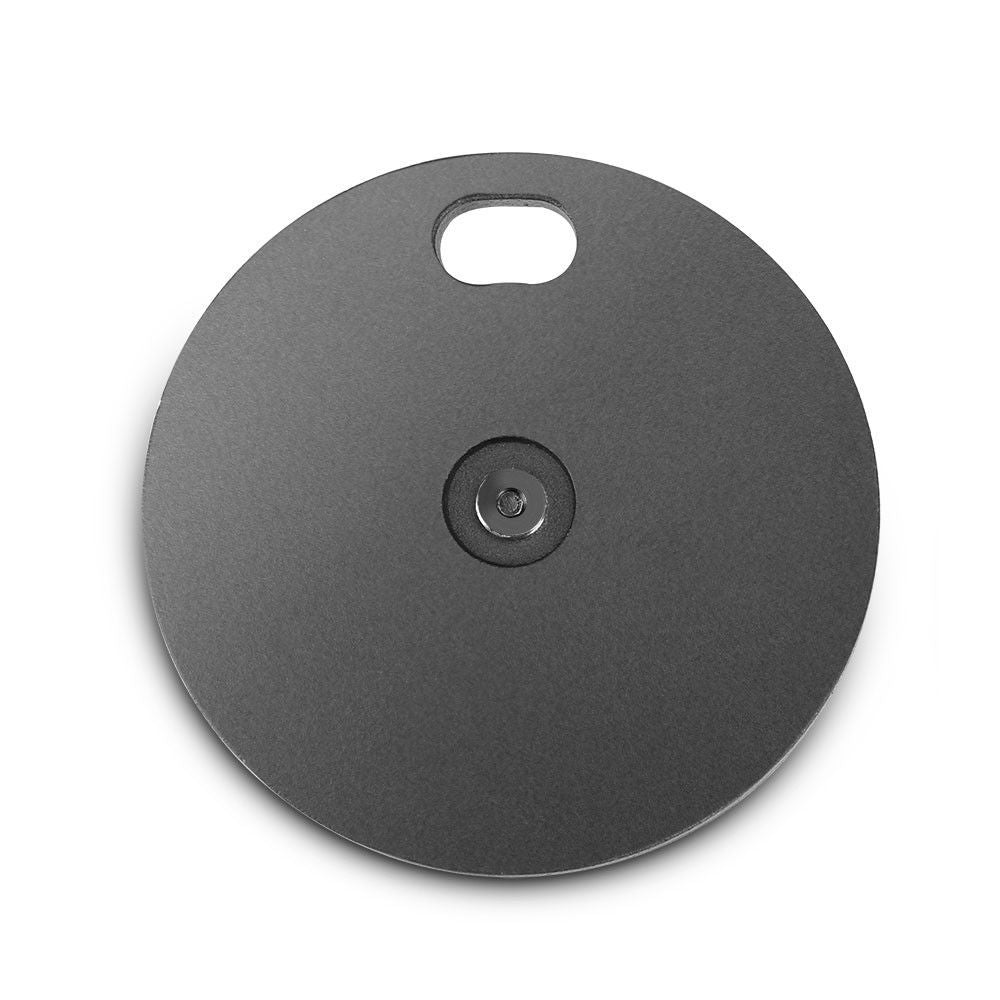 Gravity MS2WP weight plate for round base microphone stands, durable metal accessory for stable microphone support.