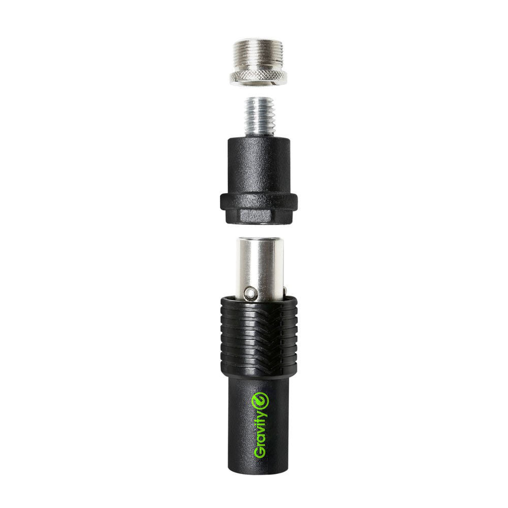 Gravity MSQC1B Quick Coupler For Microphone Clips And Boom Arms