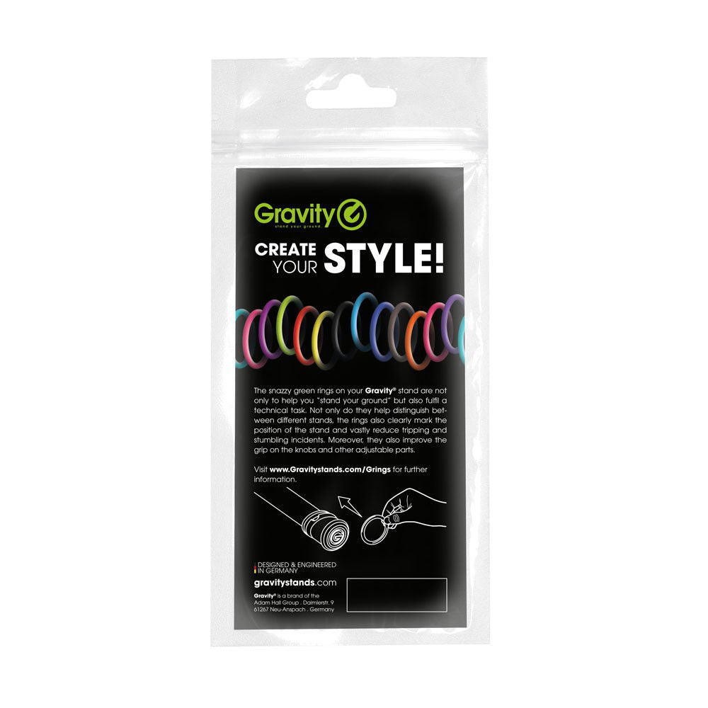Gravity RP5555BLK1 Universal Gravity Ring Pack Vanta Black