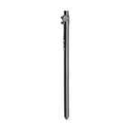 Gravity GSP2332B M20 speaker distance pole, durable stand for professional audio equipment, shown with mounting details.