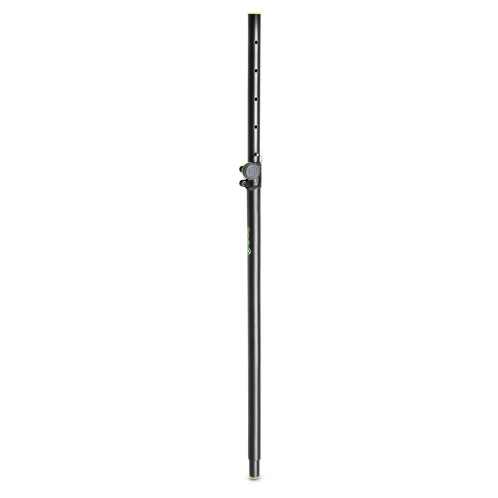 Gravity SP3332TPB adjustable two-part speaker pole, 35mm to 35mm, extending up to 1400mm, for professional audio setups