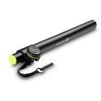 Gravity SP3332TPB adjustable two-part speaker pole with 35 mm diameter, extends up to 1400 mm, for professional audio setups.