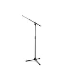 Gravity TMS4322B Touring Series tripod mic stand with adjustable extension boom, 51-88cm, for versatile microphone setup.