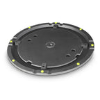 Gravity WB123SET1B Round Cast Iron Base And Weight Plate Set For M20 Poles