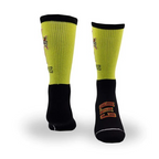 Perris Licensed GNR Appetite for Destruction Large Crew Socks in Black/Yellow -1 Pair