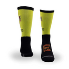 Perris Licensed GNR Appetite for Destruction Large Crew Socks in Black/Yellow -1 Pair