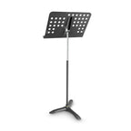 Gravity NSORC2L Tall Music Stand Orchestra With Perforated Steel Desk
