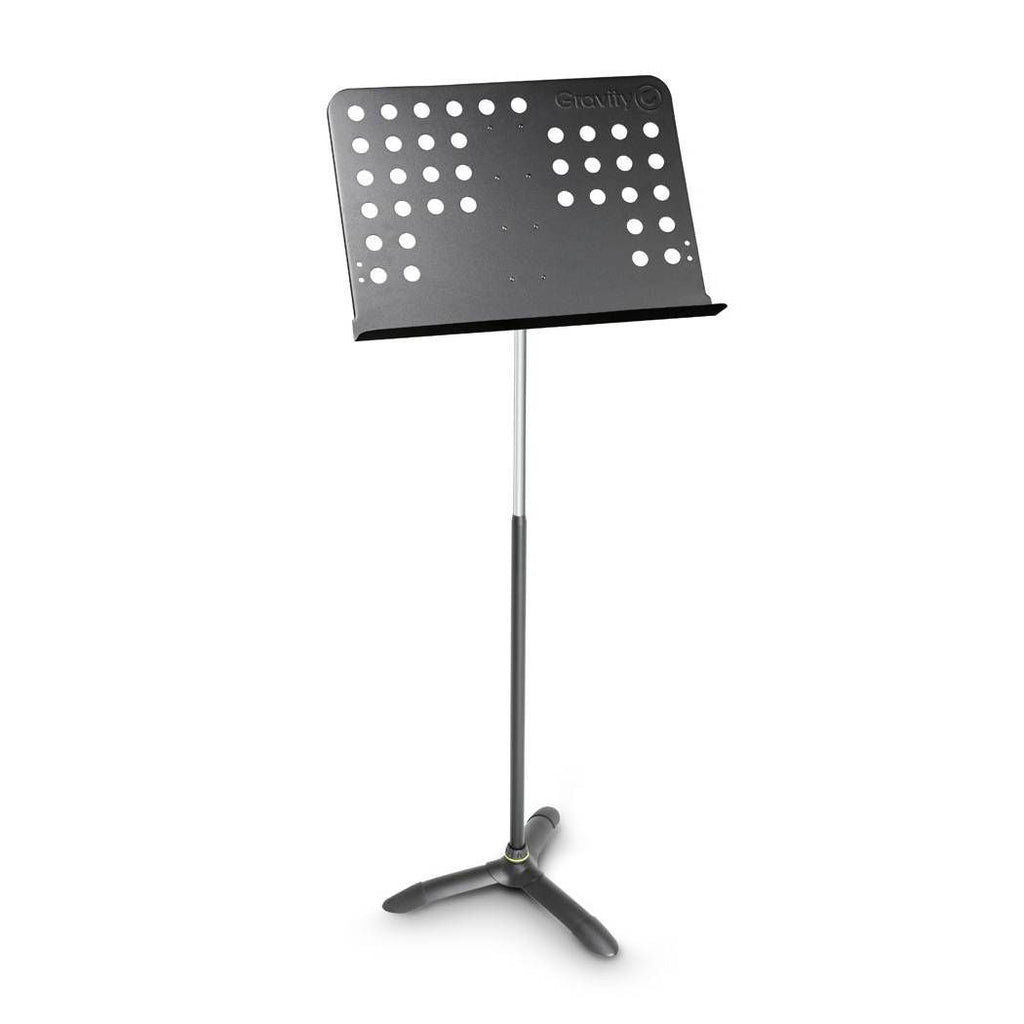 Gravity NSORC2 Music Stand Orchestra With Perforated Steel Desk