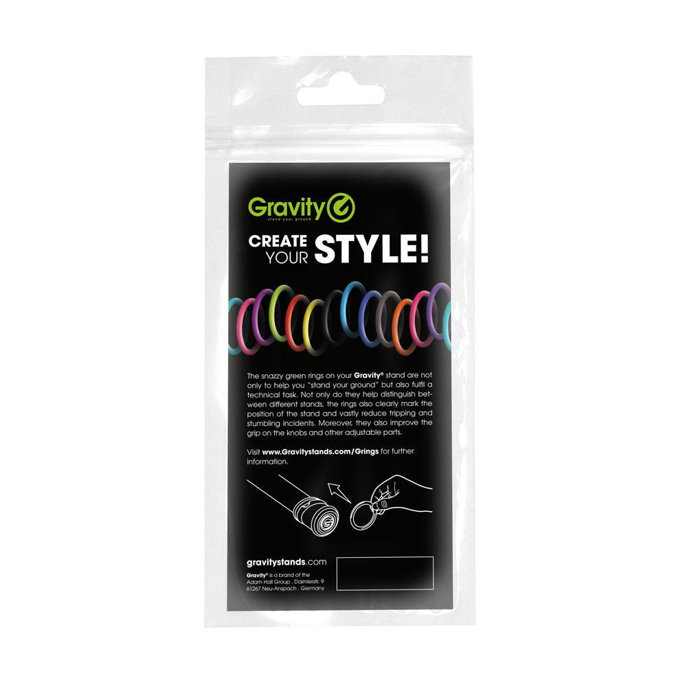 Gravity RP5555RED1 Universal Gravity Ring Pack Lust Red