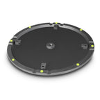 Gravity WB123SET1B Round Cast Iron Base And Weight Plate Set For M20 Poles