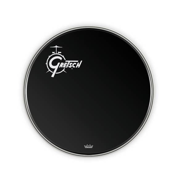 Gretsch Drumhead 22 Top Offset Ebony