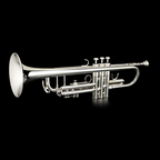 Grassi GRTR210AG Trumpet Bb Silver Plated with Stainless Pistons