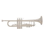 Grassi GRTR210AG Trumpet Bb Silver Plated with Stainless Pistons