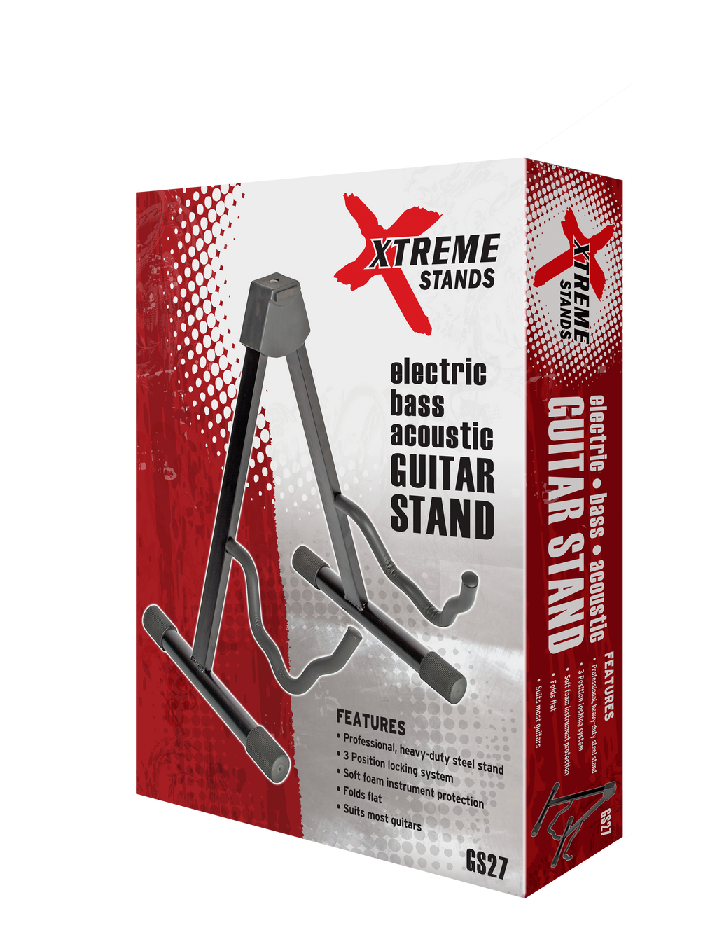 AMS GS27 A-Frame Guitar Stand