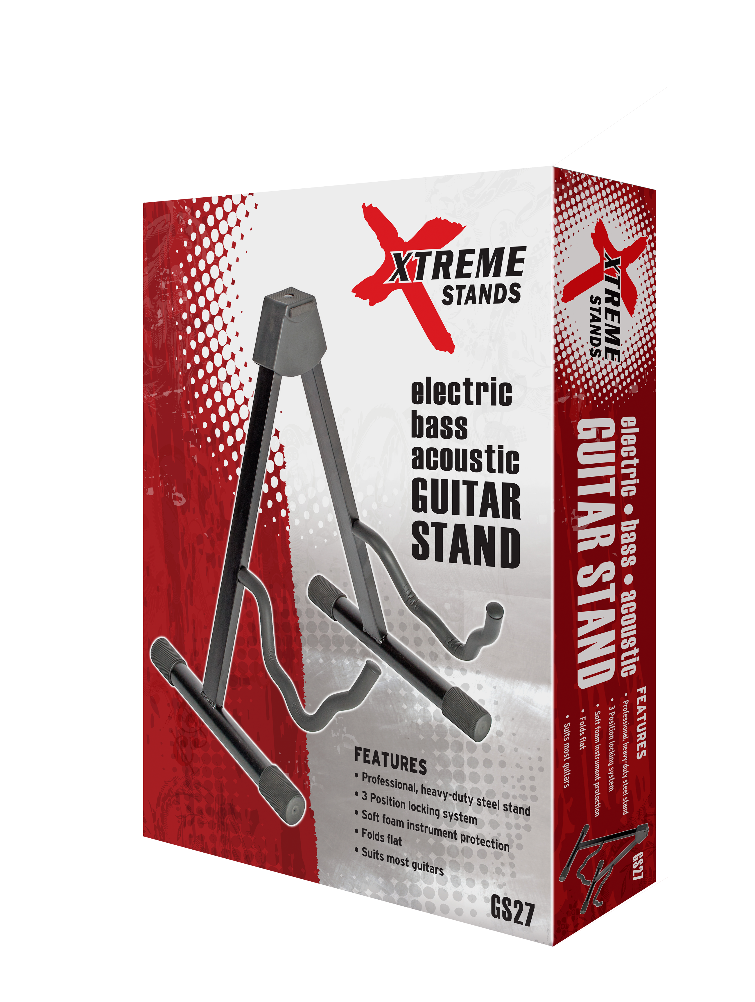 AMS GS27 A-Frame Guitar Stand