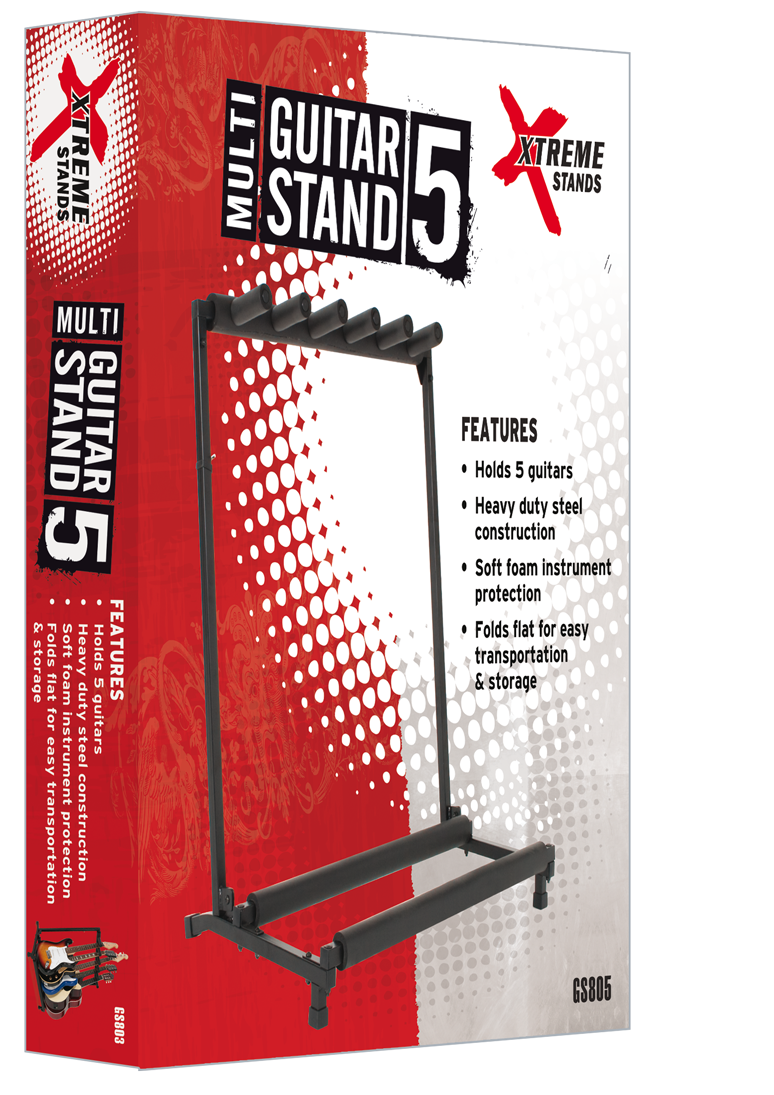 Xtreme GS805 5-Way Guitar Stand