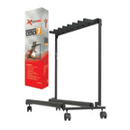 Xtreme GS807 7-Way Guitar Stand - with Wheels