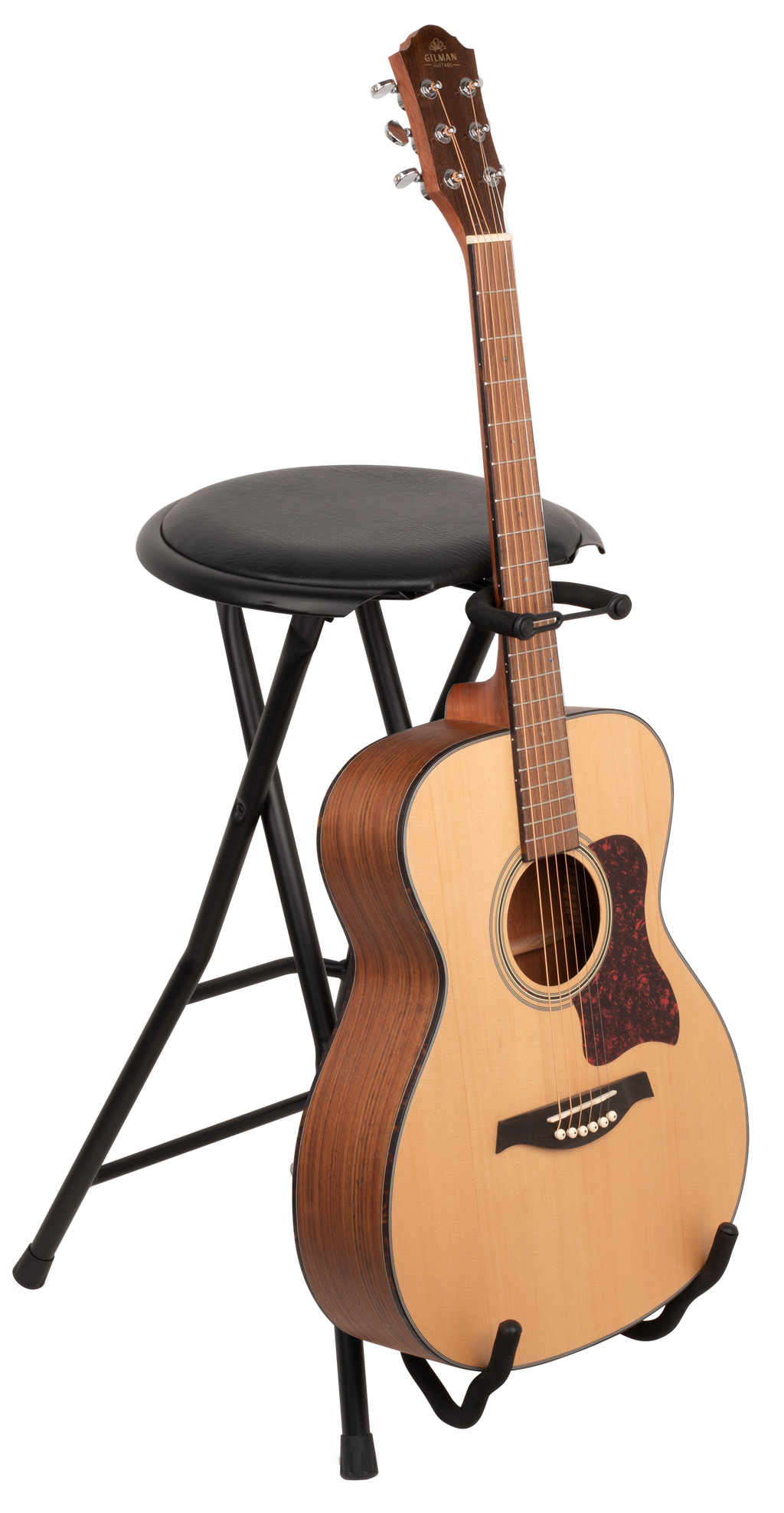 Xtreme GS811 Guitar Performer Stool with Guitar Stand