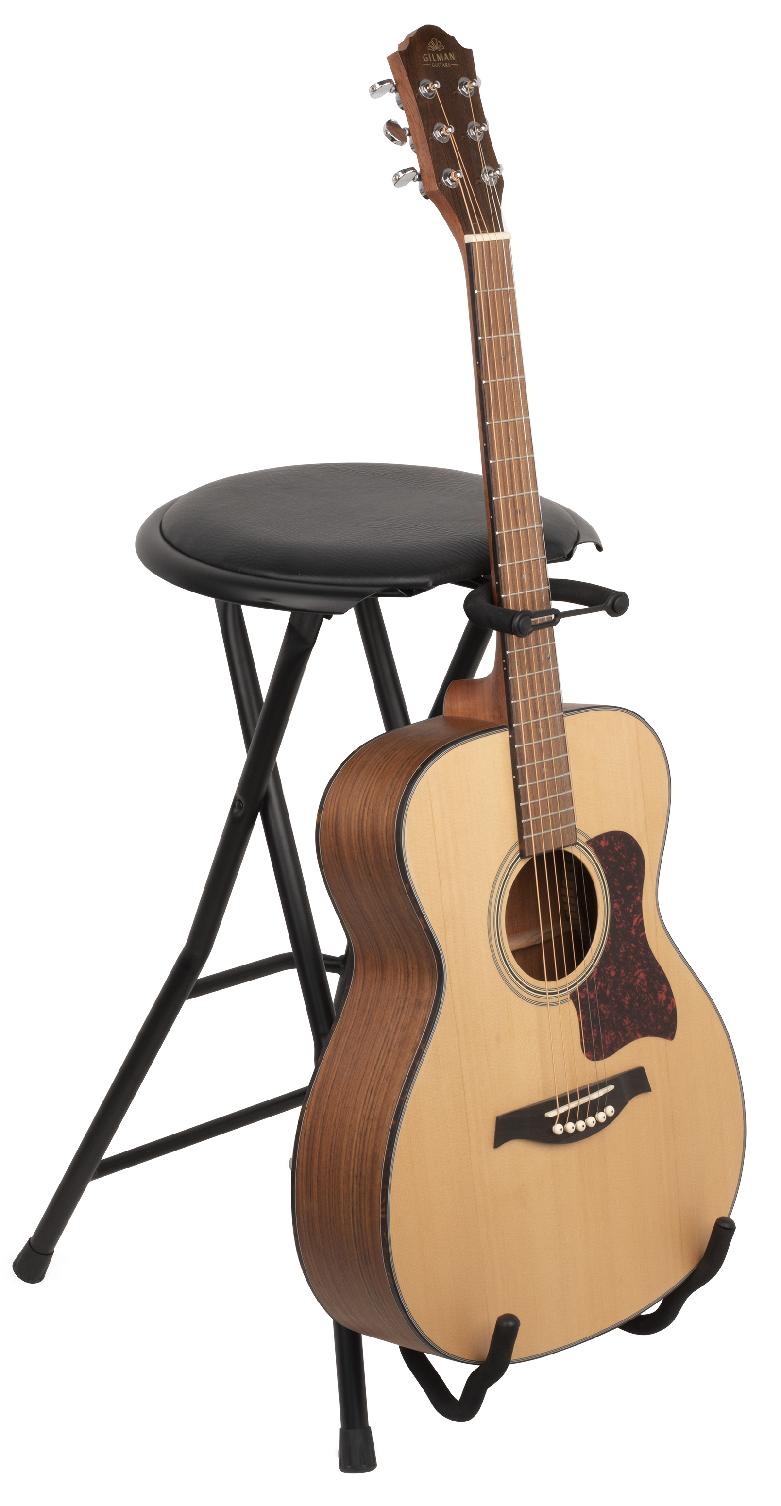 Xtreme GS811 Guitar Performer Stool with Guitar Stand