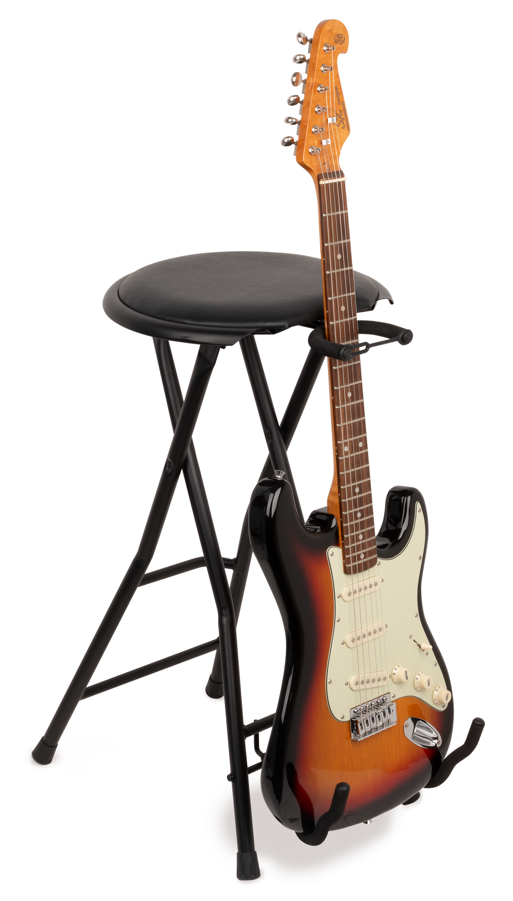 Xtreme GS811 Guitar Performer Stool with Guitar Stand